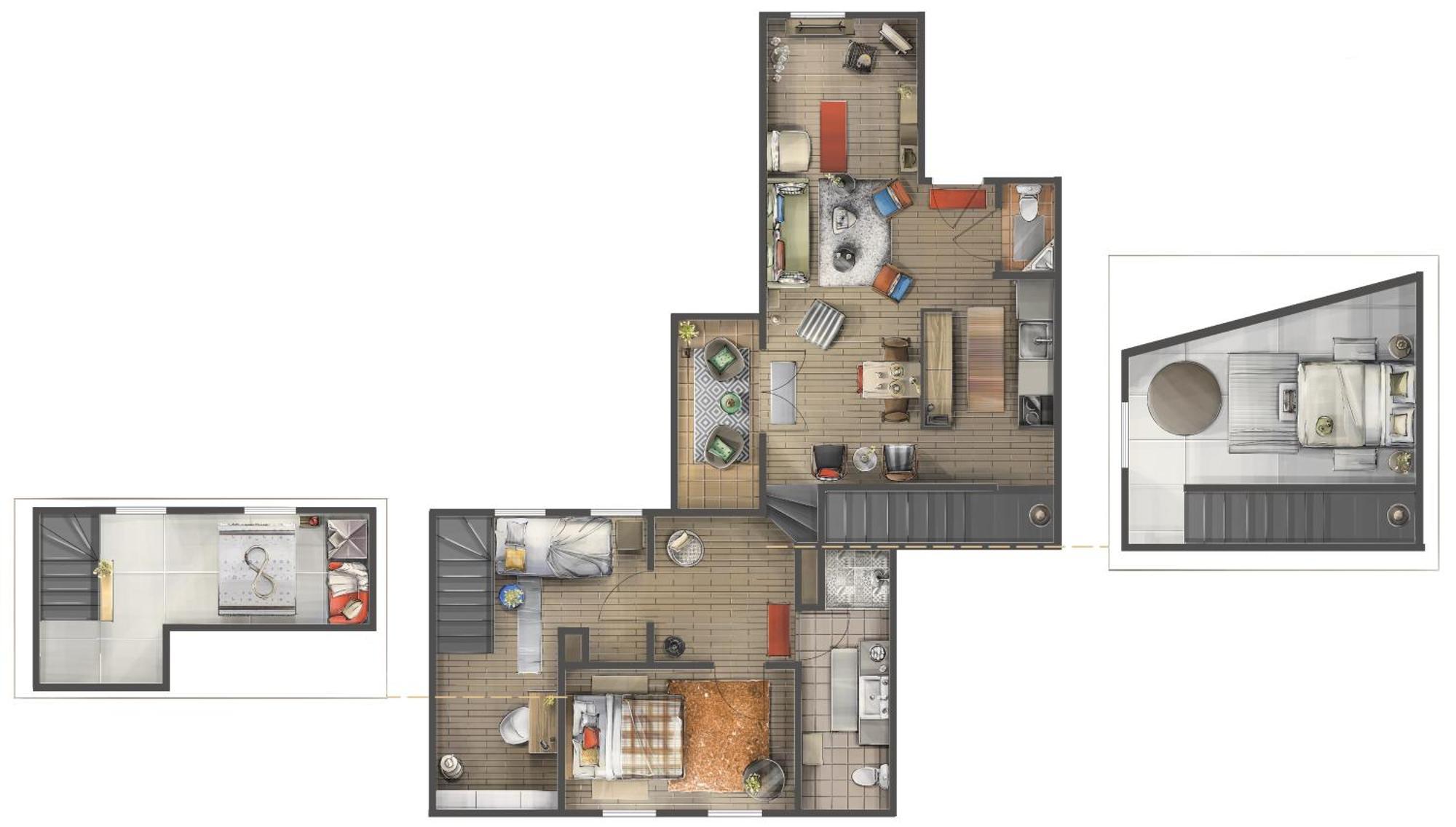 Appartement Family Penthouse Old Town Heart Renovated à Belgrade Extérieur photo